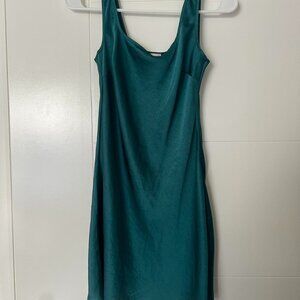 Aritzia Wilfred Tryst Satin Dress